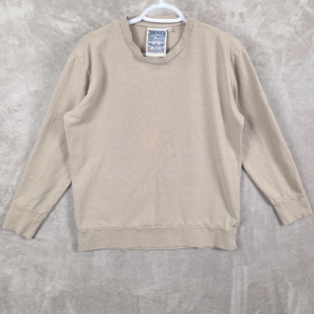 Jungmaven Sweatshirt Tan Men's Size S
